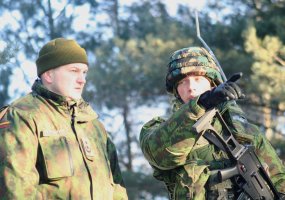 Birutės batalione vyko būrių ataskaitinės lauko taktinės pratybos - 4
