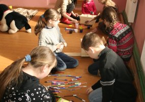 Birutės bataliono kariai Velykų proga surengė šventę šeimoms ir kūdikių namuose globojamiems vaikams - 3