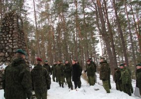  Sausumos pajėgų karininkai analizavo istorinę Zarasų karinę operaciją ir užmezgė ryšius su... - 3