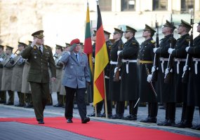 Lithuania offers Germany opportunity to use its transit infrastructure for withdrawing forces... - 1