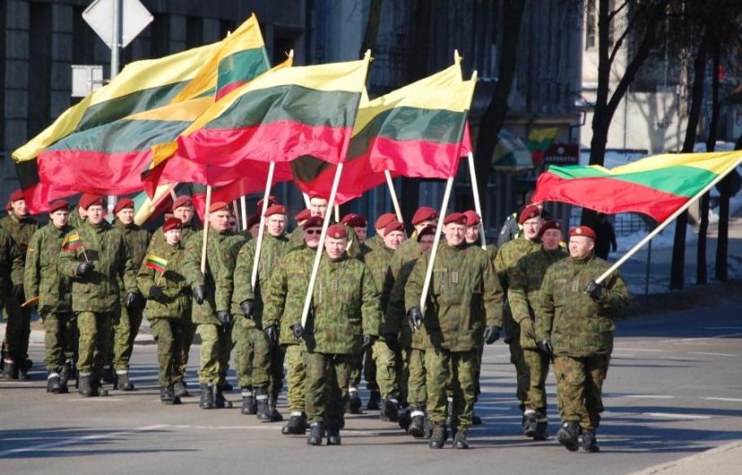 Šiaulių įgula minėjo Lietuvos nepriklausomybės atkūrimo dieną