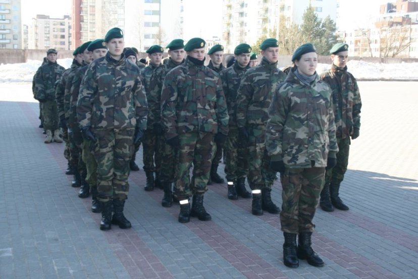 Lietuvos didžiojo kunigaikščio Gedimino štabo batalione - jaunųjų šaulių stovykla