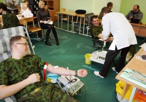 Kraujo donorystės akcija Dragūnų batalione - 2