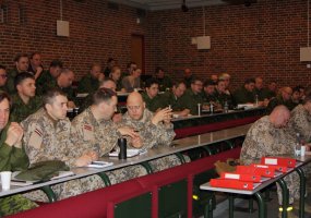 Lietuvos kariai dalyvauja Danijoje vykstančiose pratybose  - 1