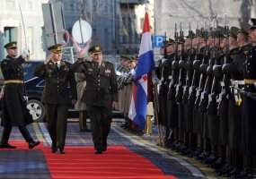 Lietuvos ir Kroatijos kariuomenių vadai aptarė bendradarbiavimą kovinio rengimo srityje - 2