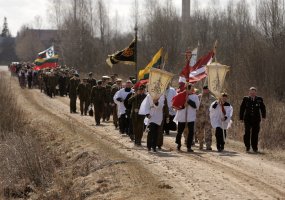 Chief of Defence of Lithuania attended a tribute ceremony for Lithuania's guerrillas in Latvia  - 1