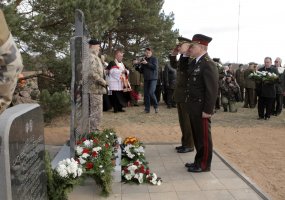 Chief of Defence of Lithuania attended a tribute ceremony for Lithuania's guerrillas in Latvia  - 3