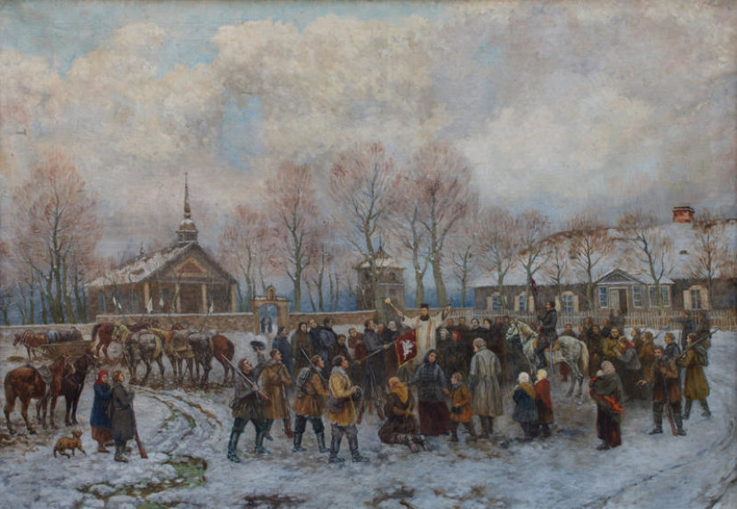 Paberžėje bus atkurti 1863-ųjų metų sukilimo ir partizaninių kovų epizodai
