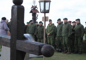 Sausumos pajėgų karininkai susipažino su partizano Juozo Lukšos – Daumanto kova dėl Lietuvos... - 2