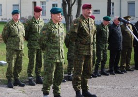 KASP Žemaičių apygardos rinktinei vadovaus majoras Gintaras Jaloveckas - 1