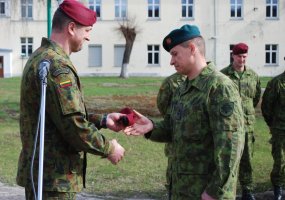 KASP Žemaičių apygardos rinktinei vadovaus majoras Gintaras Jaloveckas - 2