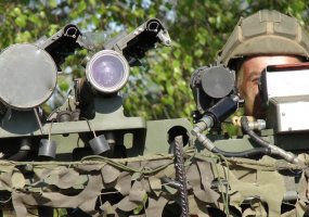 Oro gynybos batalione - vertinamosios lauko taktikos pratybos - 2