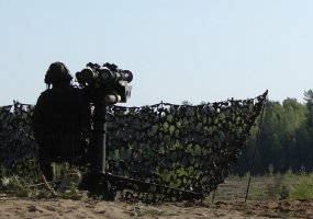Oro gynybos batalione - vertinamosios lauko taktikos pratybos - 4