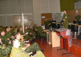 Danijos kariniai patarėjai talkino Sausumos pajėgų štabui rengiantis „Geležinio Vilko“ brigados... - 3