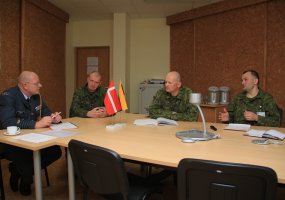 Defence Attaché of the Kingdom of Denmark paid a visit to the Lithuanian Land Force Headquarters  - 2