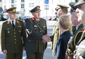 Ireland's Chief of Defence on the first visit ever to Lithuania - 1