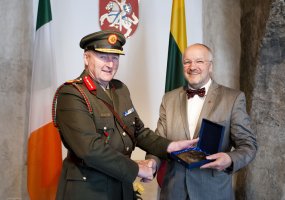 Ireland's Chief of Defence on the first visit ever to Lithuania - 2