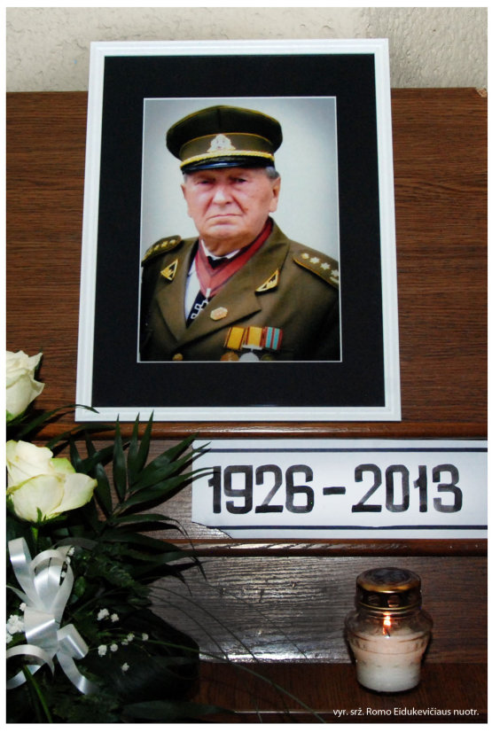In memoriam partizanui Leonui Laurinskui