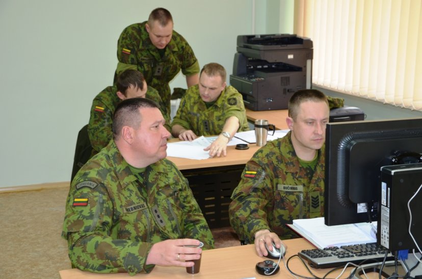 Adolfo Ramanausko kovinio rengimo centre vyksta KASP štabų mokymai  