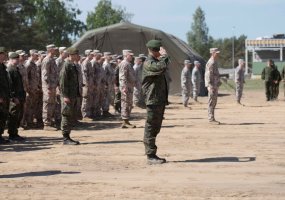 Multinational exercise “Saber Strike 2013” began in Pabradė by an opening ceremony - 5