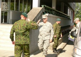 Pensilvanijos nacionalinės gvardijos vadas susitiko su Lietuvos kariuomenės vadu, lankėsi... - 5