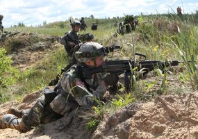Adaži poligone - lietuvių kuopos karių puolimo operacija - 4