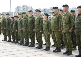 Sausumos pajėgų štabas iškilmingai paminėjo devintąsias kovinės vėliavos įteikimo metines - 1