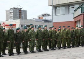 Sausumos pajėgų štabas iškilmingai paminėjo devintąsias kovinės vėliavos įteikimo metines - 2