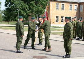 Vadų pasikeitimo ceremonija Mindaugo batalione - 2