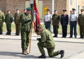 Vadų pasikeitimo ceremonija Mindaugo batalione - 3