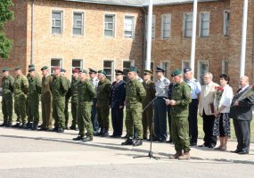 Vadų pasikeitimo ceremonija Mindaugo batalione - 4