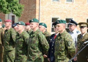 Vadų pasikeitimo ceremonija Mindaugo batalione - 5
