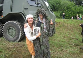 Birutės motorizuotojo pėstininkų bataliono kariai dalyvavo archainės kultūros festivalyje  - 3