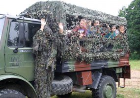 Birutės motorizuotojo pėstininkų bataliono kariai dalyvavo archainės kultūros festivalyje  - 6