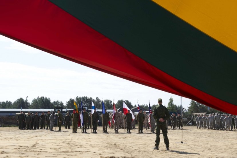 Multinational exercise “Saber Strike 2013” began in Pabradė by an opening ceremony