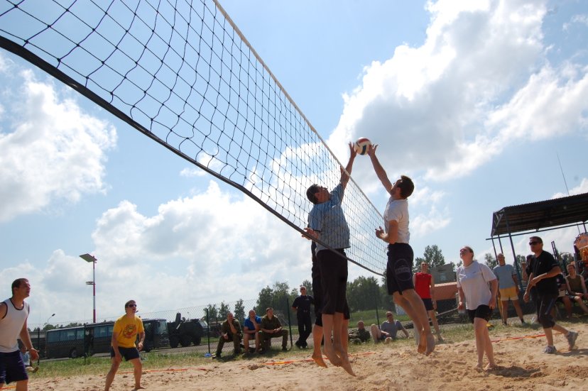 International friendly volleyball tournament was organized in Air Force Base