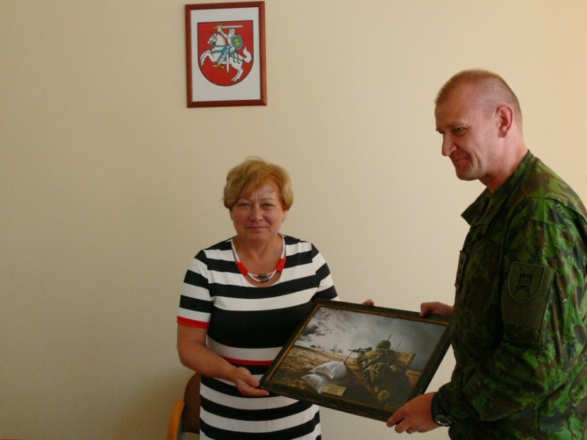 Sausumos pajėgos aktyvina bendradarbiavimą su Vilniaus rajono savivaldybe