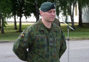 Algirdo batalionui pradeda vadovauti mjr. Mindaugas Petkevičius - 4