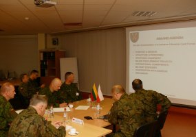 Lietuvoje oficialiu vizitu lankėsi Lenkijos Sausumos pajėgų vadas gen. ltn. Zbignevas Glovienka - 2
