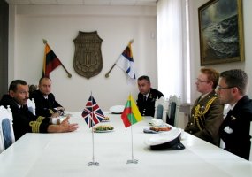 Jungtinės Karalystės karinio jūrų laivyno mokomojo laivo vizitas Klaipėdoje - 1