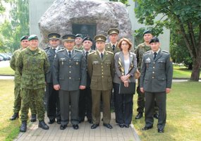 Lietuvos ir Gruzijos kariuomenių vadai aptarė tolesnį bendradarbiavimą tarptautinėse operacijose - 5