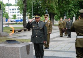 Lietuvos ir Gruzijos kariuomenių vadai aptarė tolesnį bendradarbiavimą tarptautinėse operacijose - 3