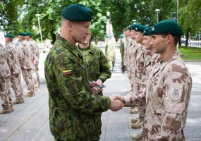 Į ES operaciją Somalyje išlydėti Lietuvos kariai - 5