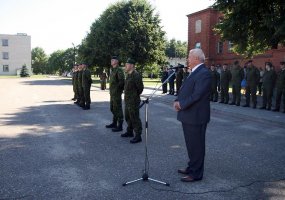 Vytenio bendrosios paramos logistikos batalionui vadovaus majoras Audrius Beinoras - 5