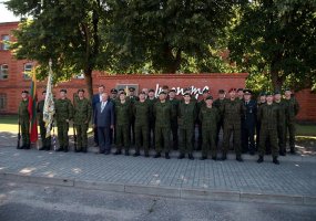 Vytenio bendrosios paramos logistikos batalionui vadovaus majoras Audrius Beinoras - 6