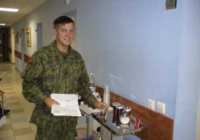 Kraujo donorystės akcija Mindaugo batalione - 1