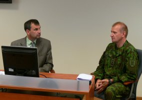 Sausumos pajėgos aktyvina bendradarbiavimą su Ukmergės rajono savivaldybe - 1