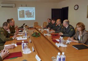Lithuanian and Georgian Chiefs of Defence discussed further cooperation in multinational operations - 3