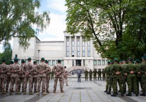 Lithuanian military formally deployed to the EU operation off the Somali coast - 1