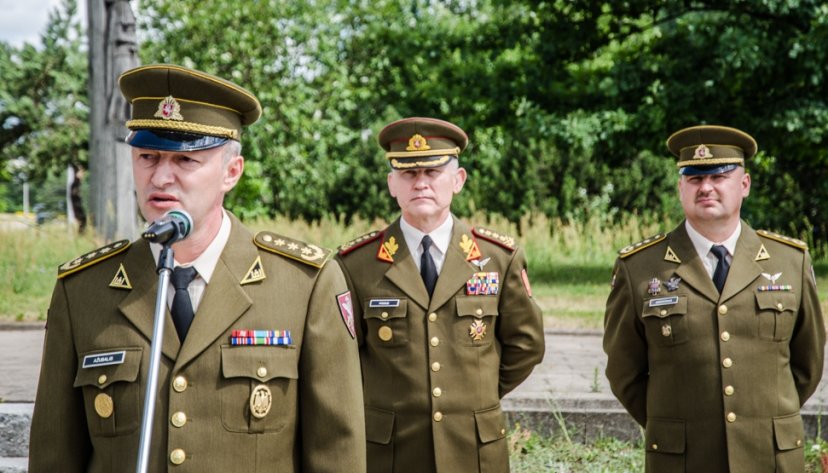 Vyko Mokymo ir doktrinų valdybos vadų pasikeitimo ceremonija